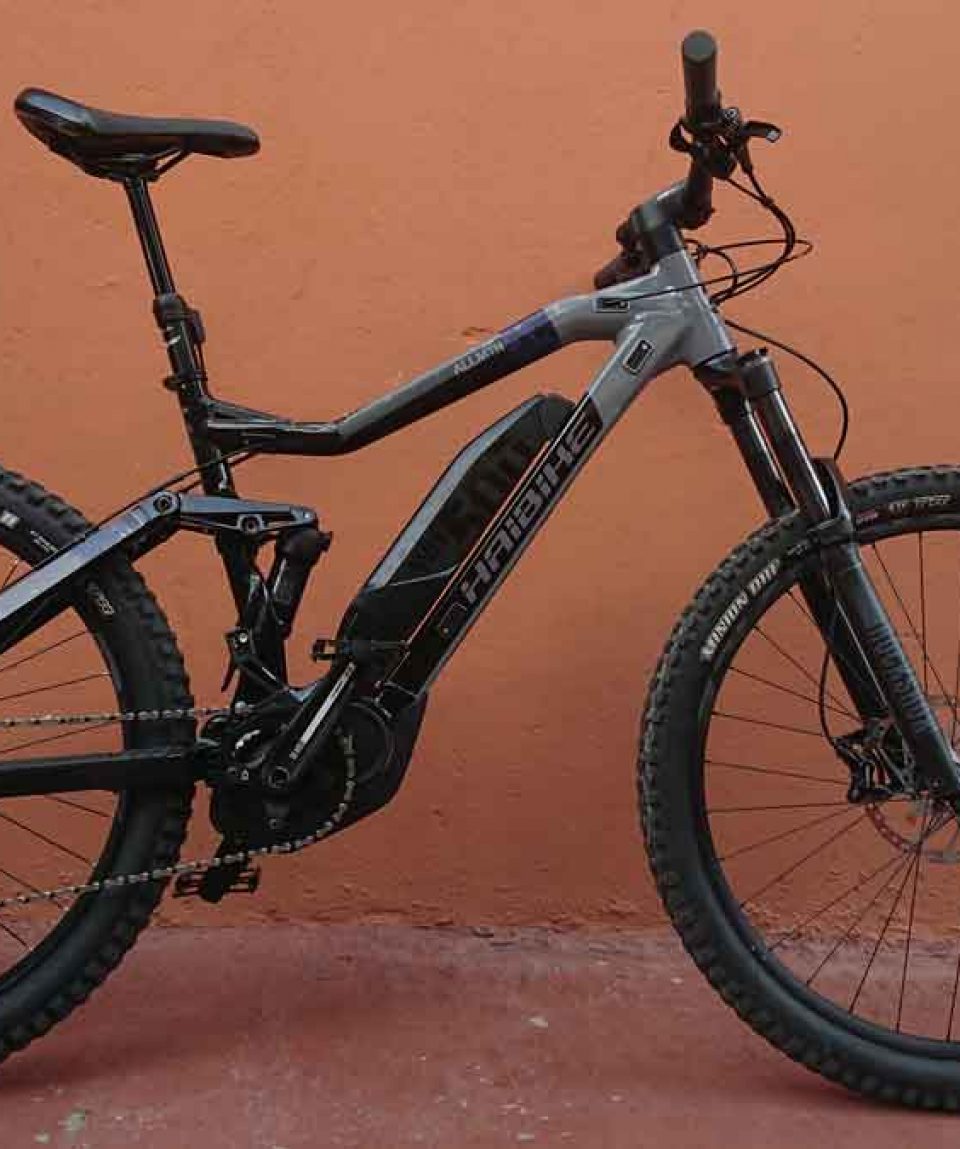 Haibike full suspension electric mountain bike hot sale